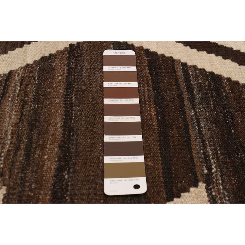 Sivas Brown Kilim 6'0" x 8'0" - 6'0 x 8'0