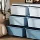 preview thumbnail 11 of 15, 3 Tier Kids Storage Unit, 9 Drawer Chest Toy Organizer Plastic Bins for Kids Bedroom Nursery Kindergarten Living Room