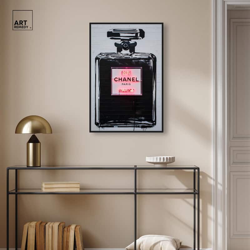 Parisian Perfume II Canvas by Art Remedy