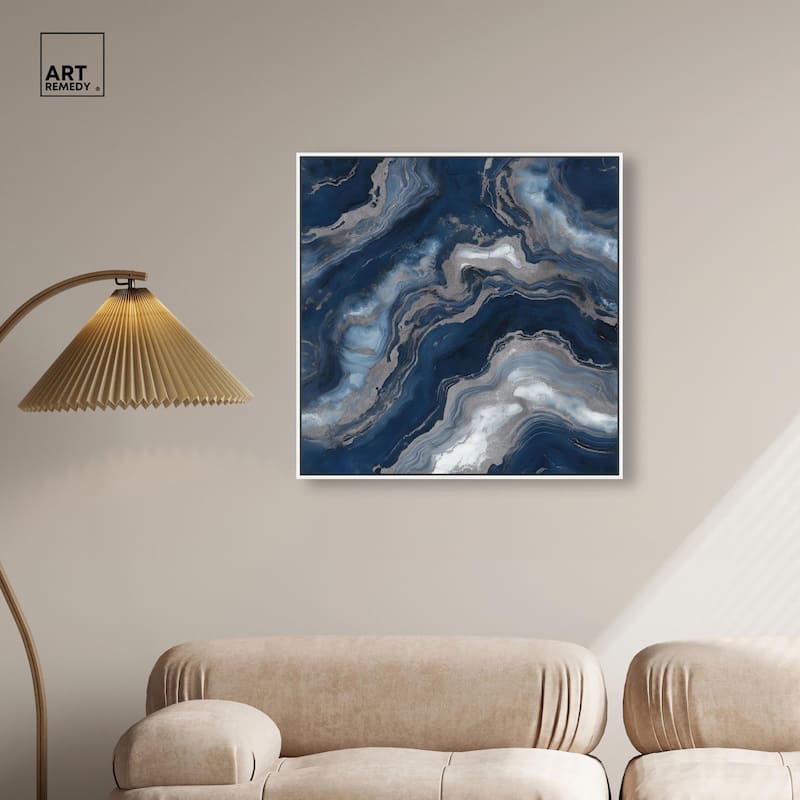 Deep Sea Geode I Canvas by Art Remedy