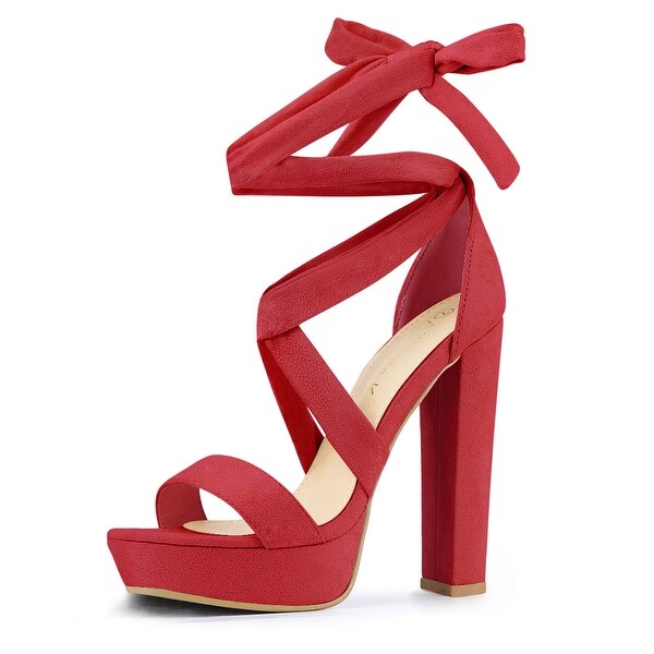 1 heel sandals