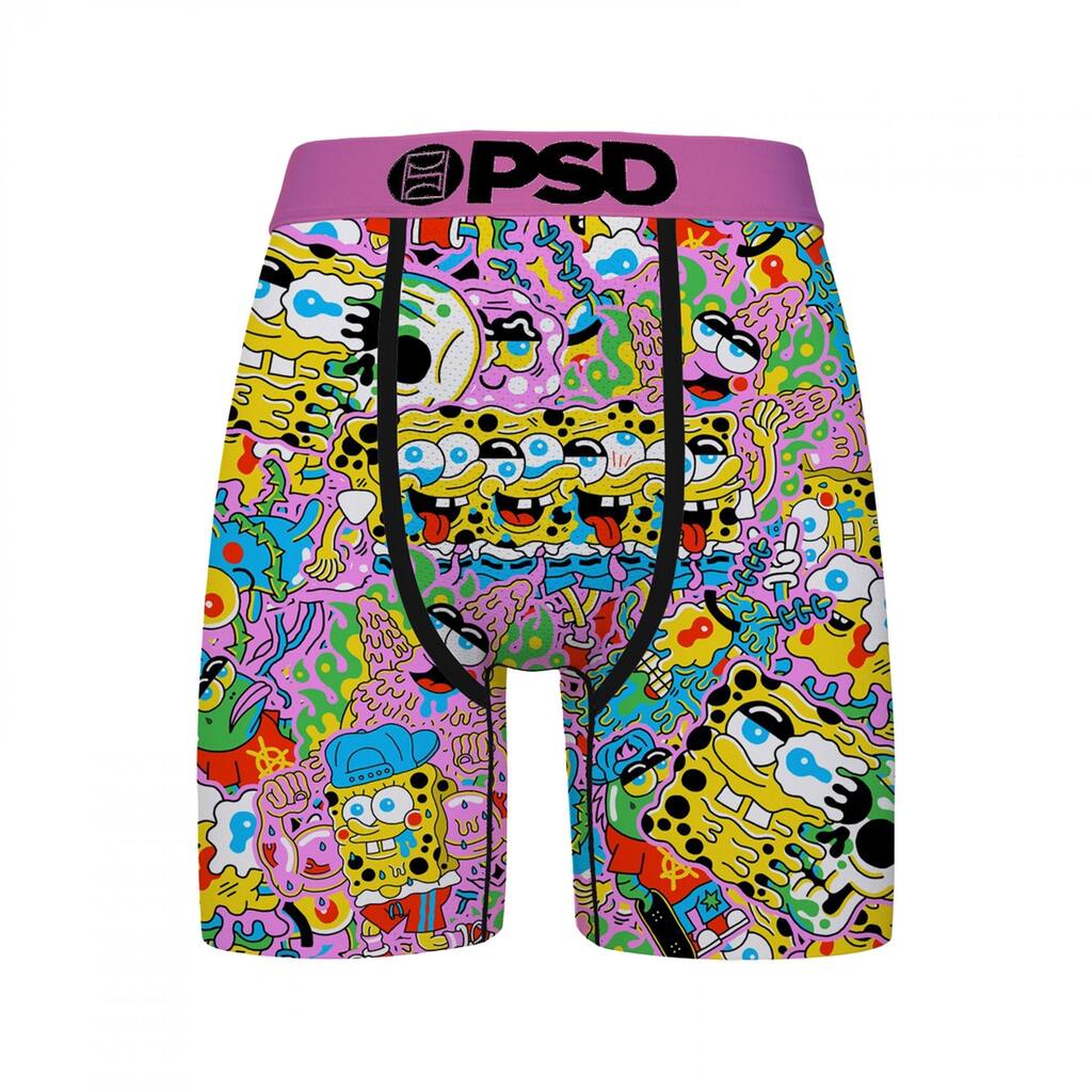 Spongebob Squarepants Pop Melt Psd Boxer Briefs