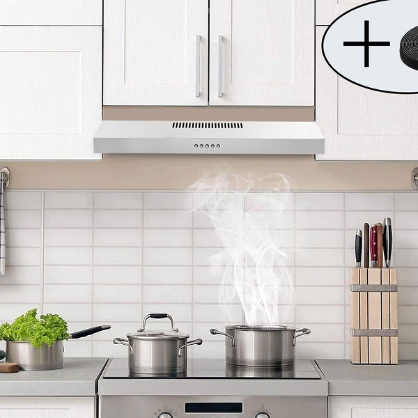 Ductless outdoor store grill hood