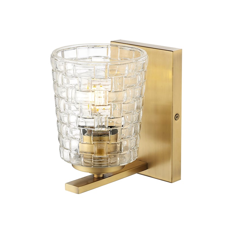 Saben 1-Light Wall Sconce Vintage Brass - Vintage Brass