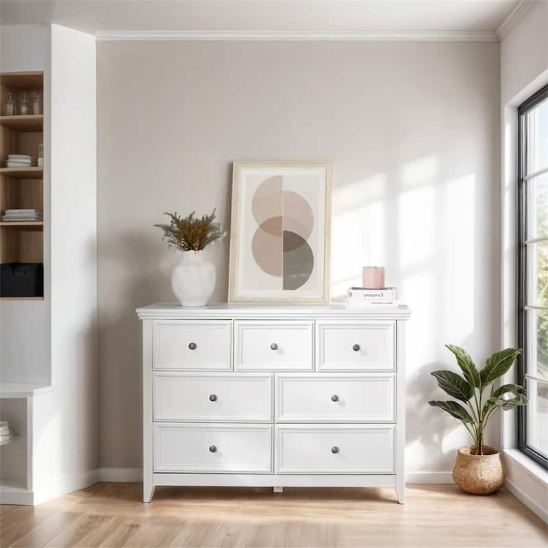 7 Drawers Dresser Cabinet, Chest of Drawers Closet Organizers