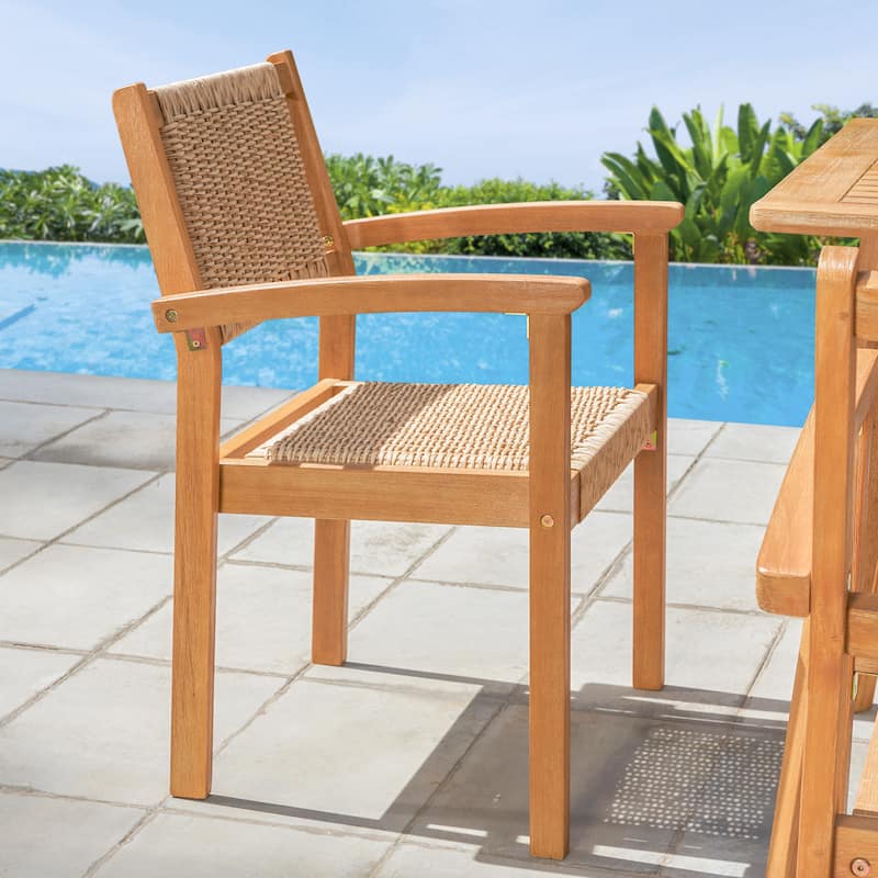 Wood Dining Chair - Set of 2