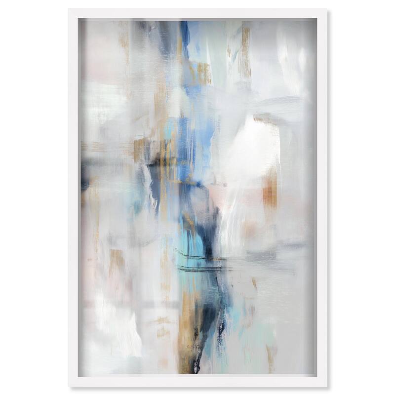 Ocean Spray II Shadowbox by Art Remedy - White - 10" x 15"