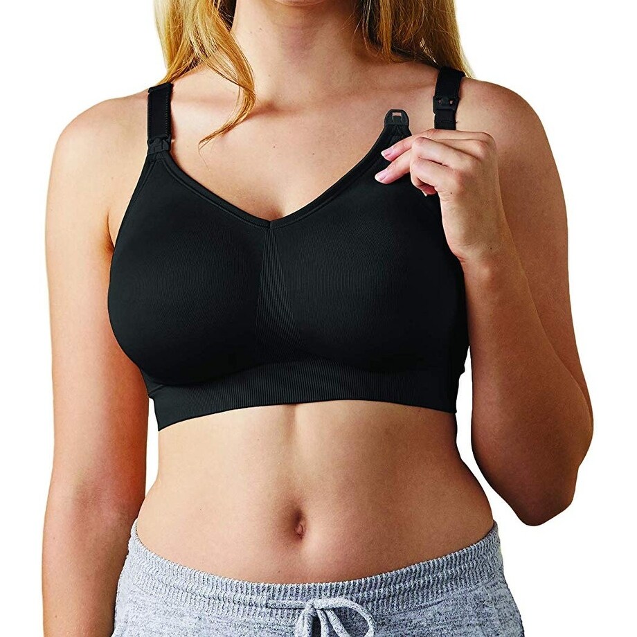 Shop H M Women S Black Size Medium M Seamless Nursing Maternity