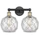 Option Black Antique Brass / Clear Glass with White Rope