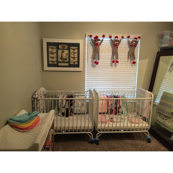 Top Product Reviews for LA Baby Compact Folding Metal Crib with