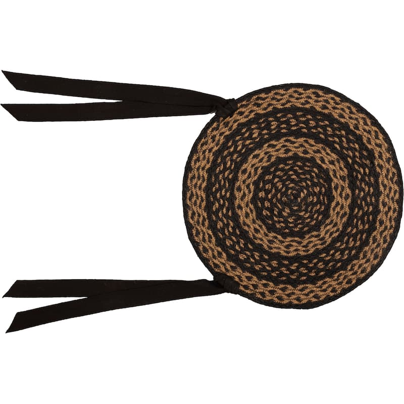 Farmhouse Jute Chair Pad Set of 6