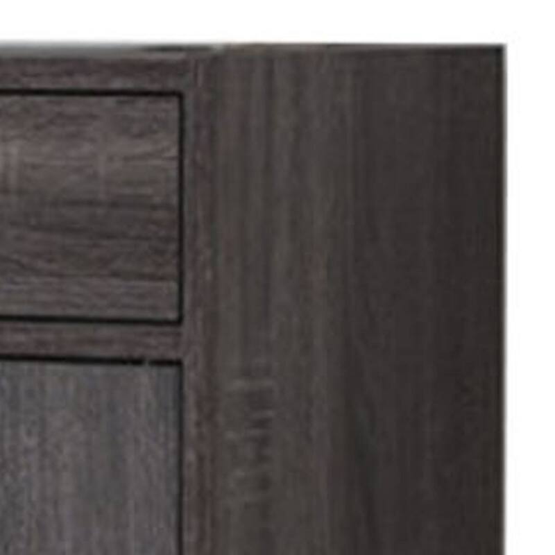 Shoe Cabinet With Spacious Storages, Gray