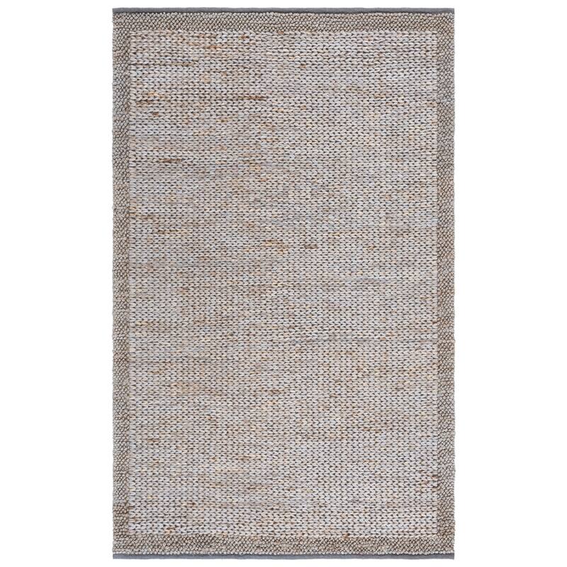 SAFAVIEH Hand-Woven Natural Fiber Shanna Casual Jute Rug - 6' x 9' - Grey