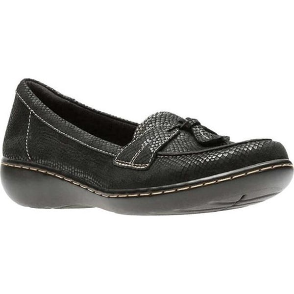 Shop Clarks Women&#39;s Ashland Bubble Black Interest Leather - On Sale - Free Shipping Today ...
