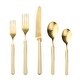 preview thumbnail 21 of 33, Mepra Fantasia Ice Gold Flatware Set