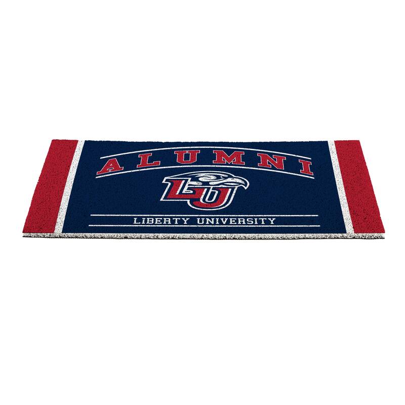28 in. x 16 in. Liberty University Alumni Full Color PVC Door Mat