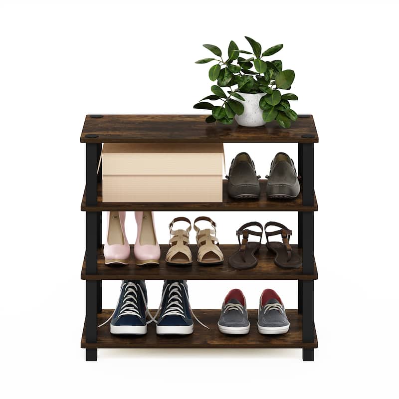 Porch & Den Brennan 4-tier Shoe Rack