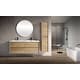 preview thumbnail 11 of 21, Kingdee 60D" Wall Mounted Vanity with Reinforced Acrylic Sink