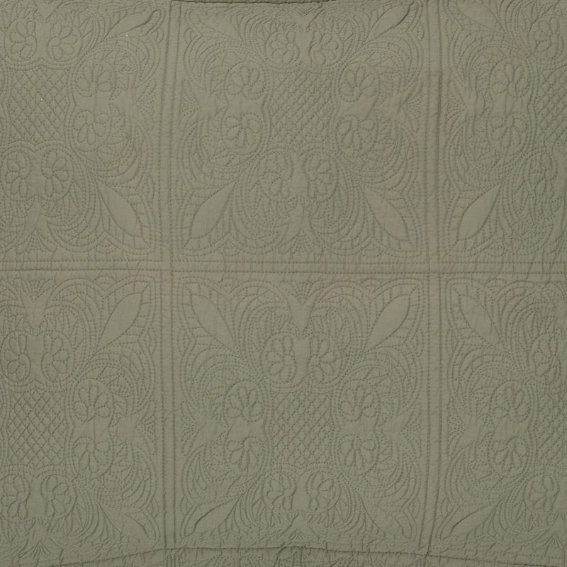 Sage Matelasse Cotton Quilt (Shams Not Included)