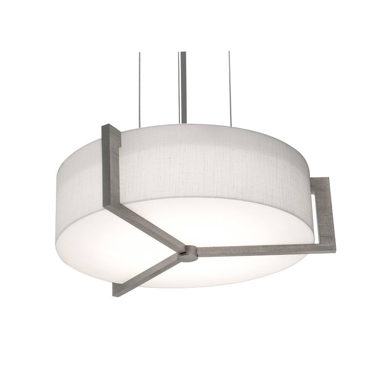 AFX APP1214MB-LW Apex 2 Light 15" Wide Suspension Pendant - Weathered Grey