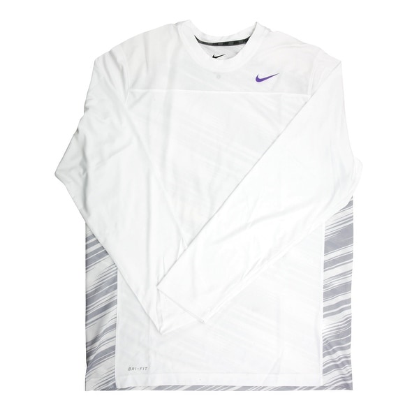 nike men's long sleeve dri fit shirt