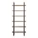 preview thumbnail 1 of 4, Uttermost Olwyn 36" Wide 6 Shelf Iron Shelving Unit Aged Steel