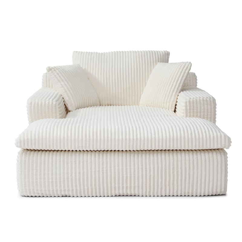 Oversized Sectional Lounge Sofa, Sleeper Sofa with Cloud Plush, Sofa Bed Loveseat Sofa for Living Room