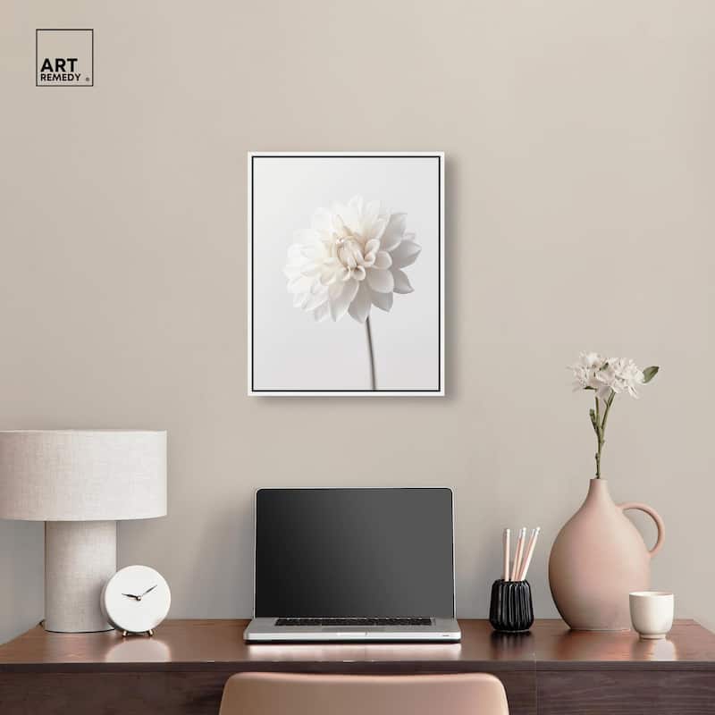 Pristine Blossom I Canvas by Art Remedy