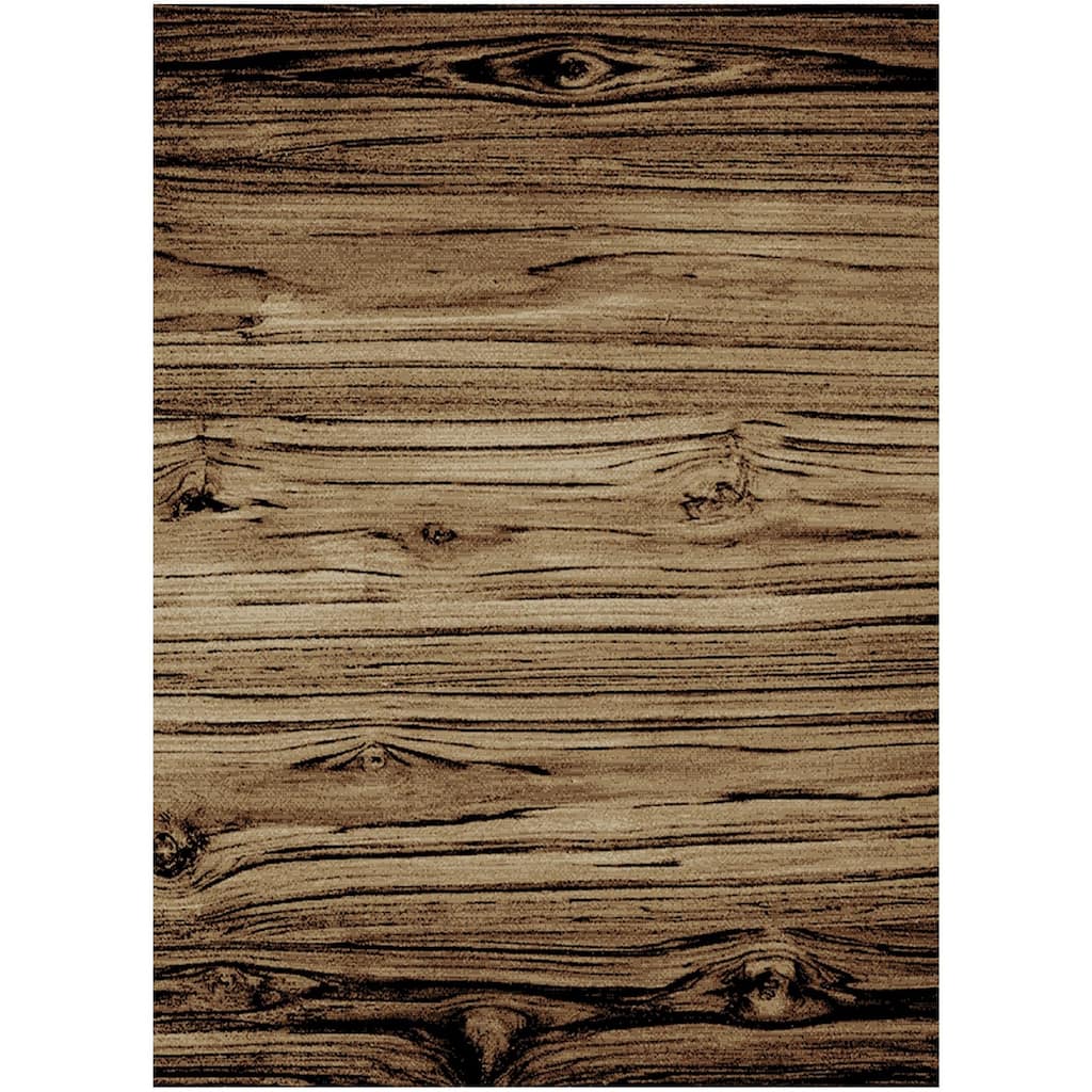 American Destination Lumberton Brown Lodge Area Rug