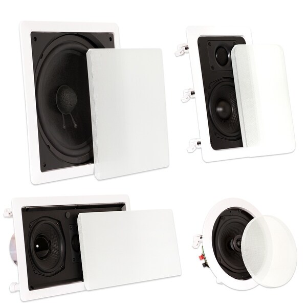 7.2 in wall speaker system