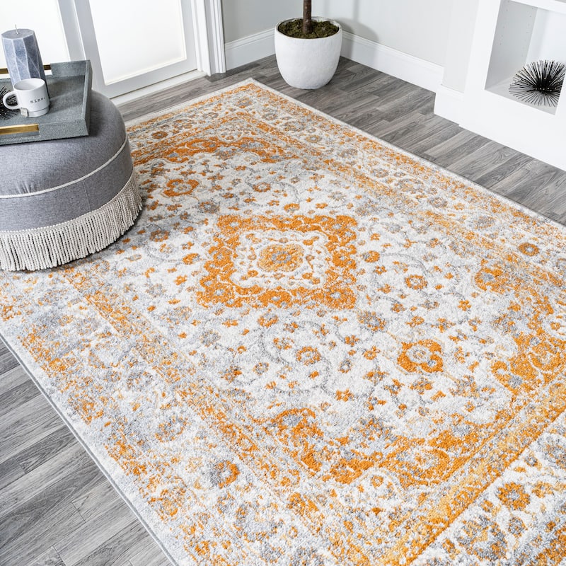 JONATHAN Y Zelda Ornate Medallion Persian Area Rug