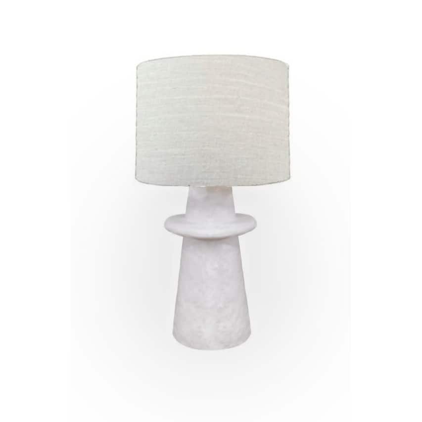 Approx. 24 Inch High Light House Table Lamp Distressed White