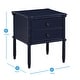 preview thumbnail 13 of 31, Ettington Carved Bamboo 2-drawer Nightstand by Greyson Living