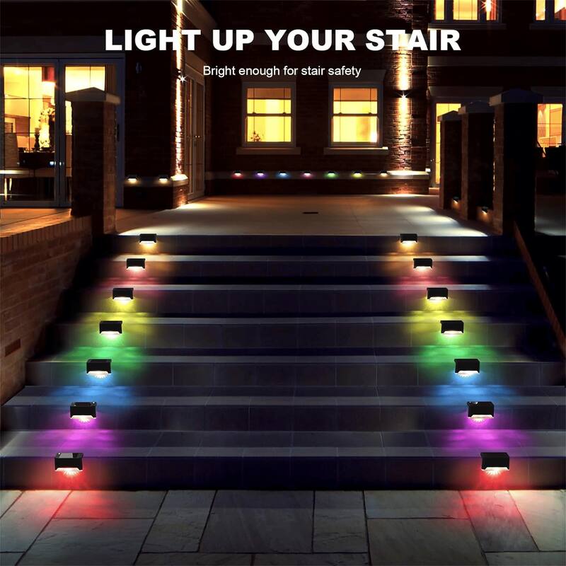 RGB lights-32PCS Led Solar Deck Light