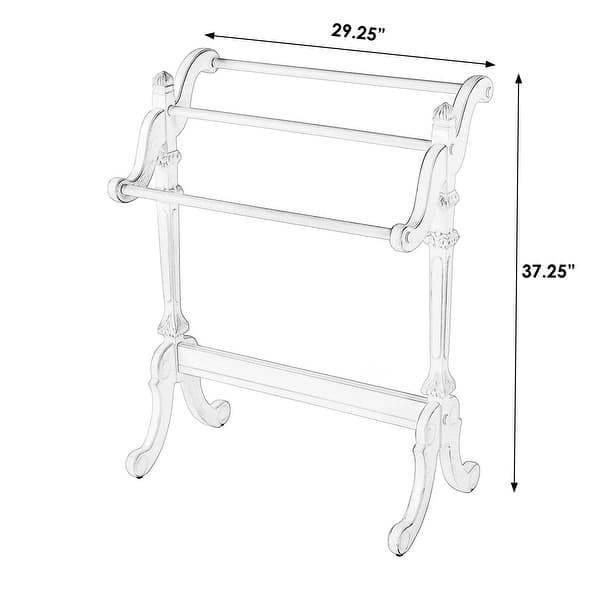Newhouse Solid Wood Blanket Rack Stand Bed Bath & Beyond 12040429