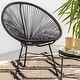 preview thumbnail 2 of 24, Vinyl Cord, Indoor and Outdoor Acapulco Chair - Set of 3