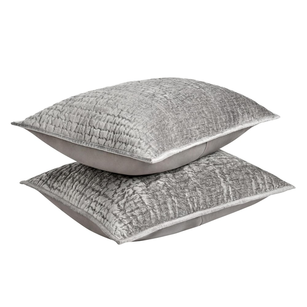 Dimitry Rayon Velvet Sham by Kosas Home