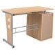 preview thumbnail 39 of 43, Pedestal 3-drawer Computer Desk with Keyboard Tray