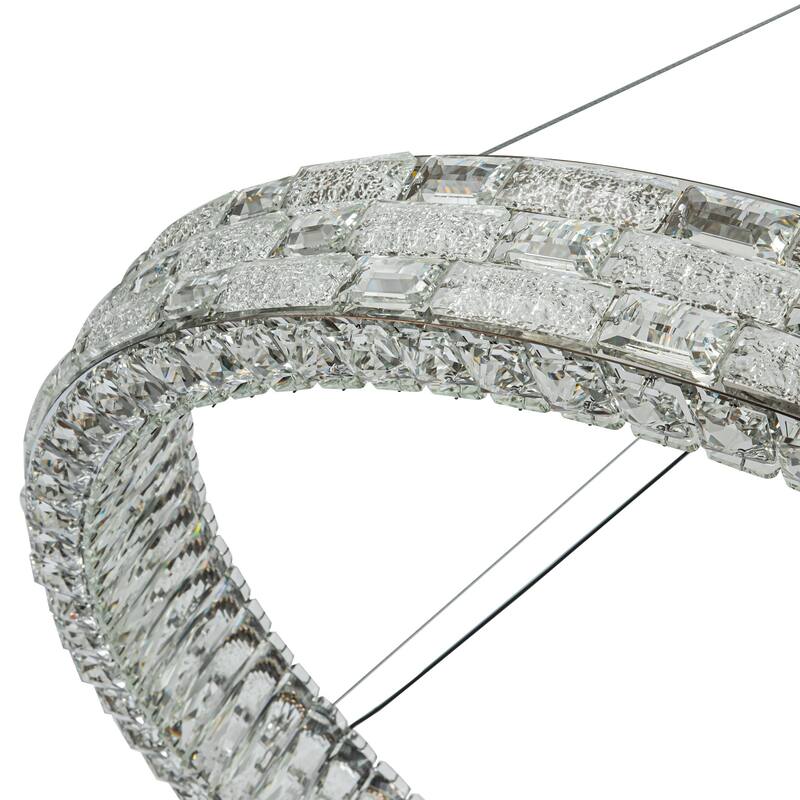 Artcraft Elegance Integrated LED Chandelier - Chrome Finish