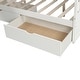preview thumbnail 18 of 16, Twin Over Full Bunk Bed, Kids Bunkbed Wood Bedframe w/Slide & Storage
