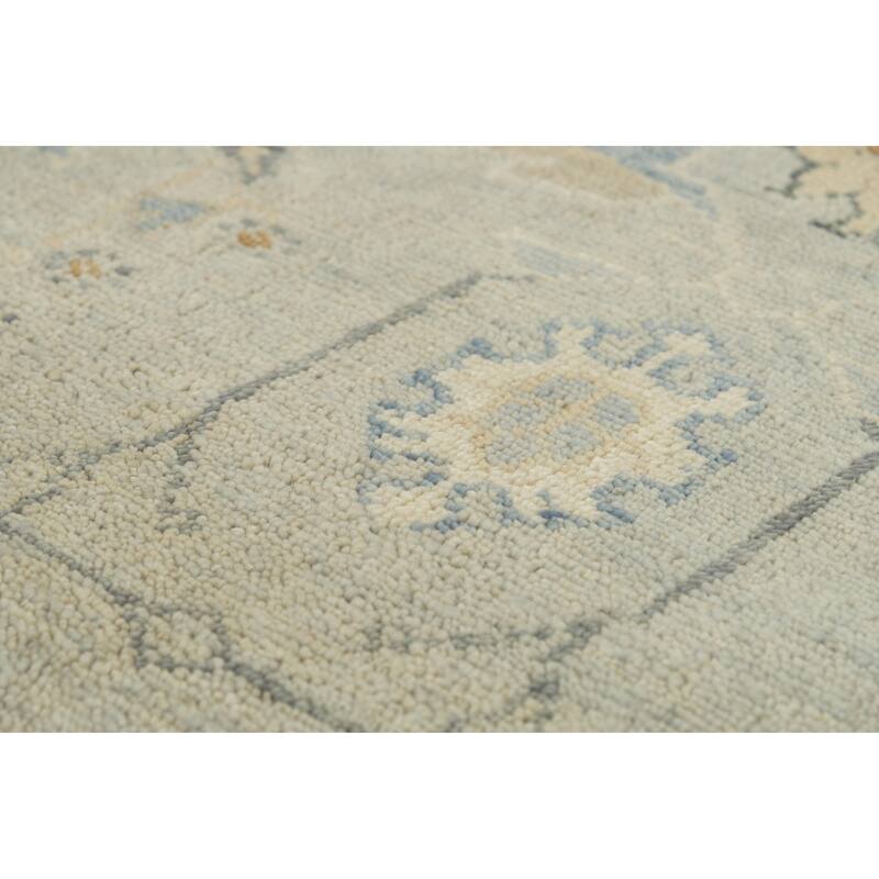 Alora Decor Abby Neutral Classical Hand-knotted Wool Area Rug