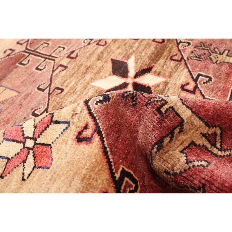 ECARPETGALLERY Hand-knotted Konya Anatolian Brown, Burgundy Wool Rug - 3'3 x 6'6
