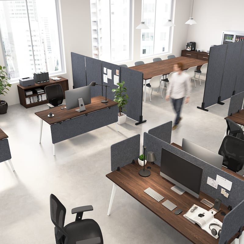 Bush Business Furniture 22W Office Desktop Privacy Screen