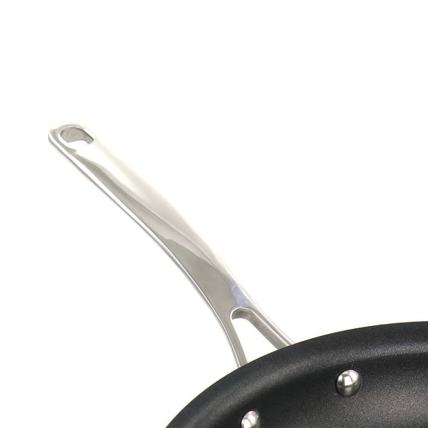 Martha Stewart 12 Non Stick Aluminum Frying Pan with Lid