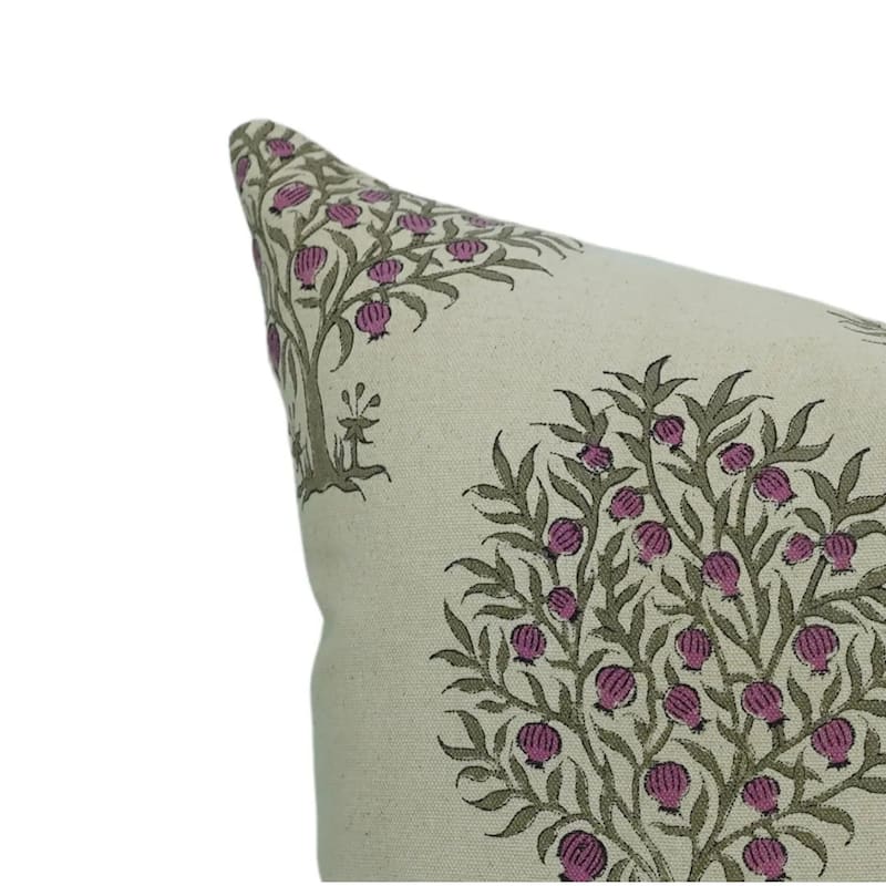 Cotton Bohemian Block print pillow Cover Anar