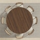 preview thumbnail 1 of 41, Solid Wood Round Dining Table for 4-8 People Nordic style