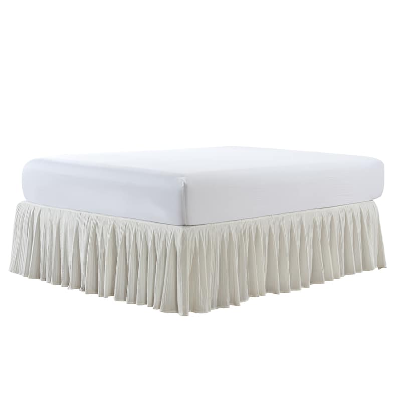 Home Soft Things Pleated Bed Skirt