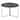 Black Carrera Foldable Round Trifold Table 43" Modern Multi-Use Design
