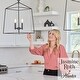 preview thumbnail 3 of 10, Hunter Fair Oaks 4-Light Pendant - Kitchen, Dining Room, Foyer - Modern Farmhouse, Transitional, Cage, Lantern - Designer!
