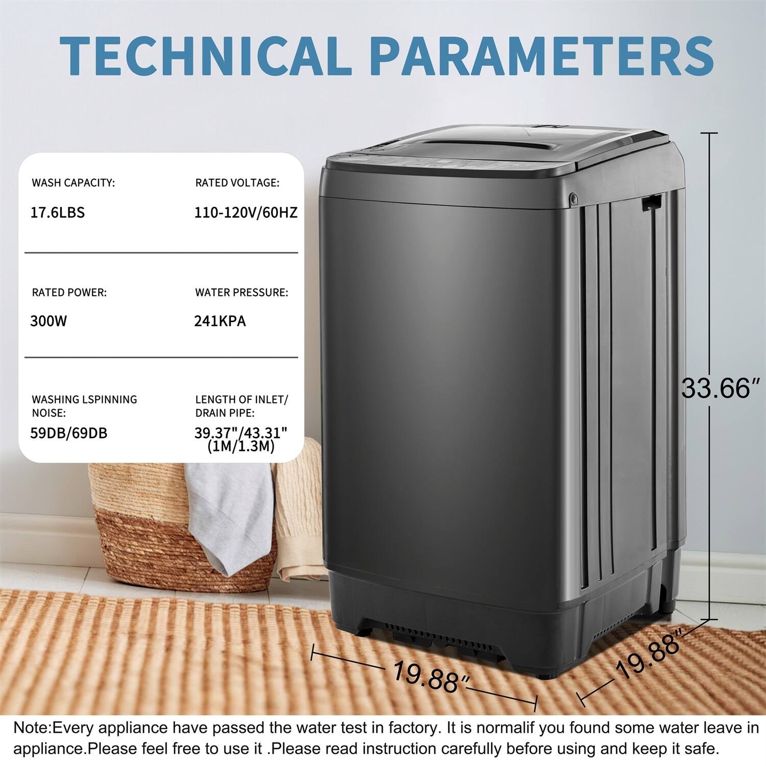 Merax portable washing machine hot sale